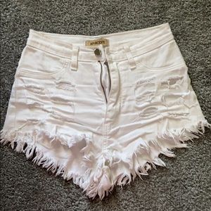 White shorts